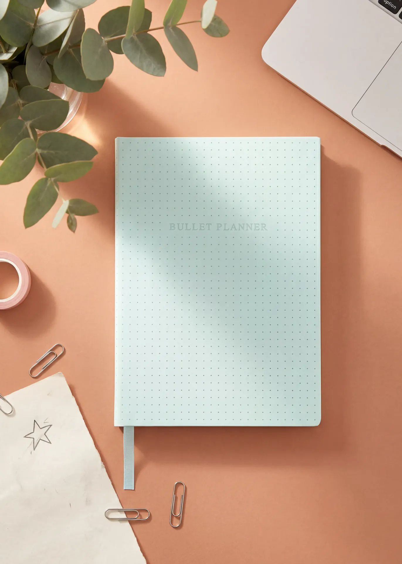 A5 blue bullet planner