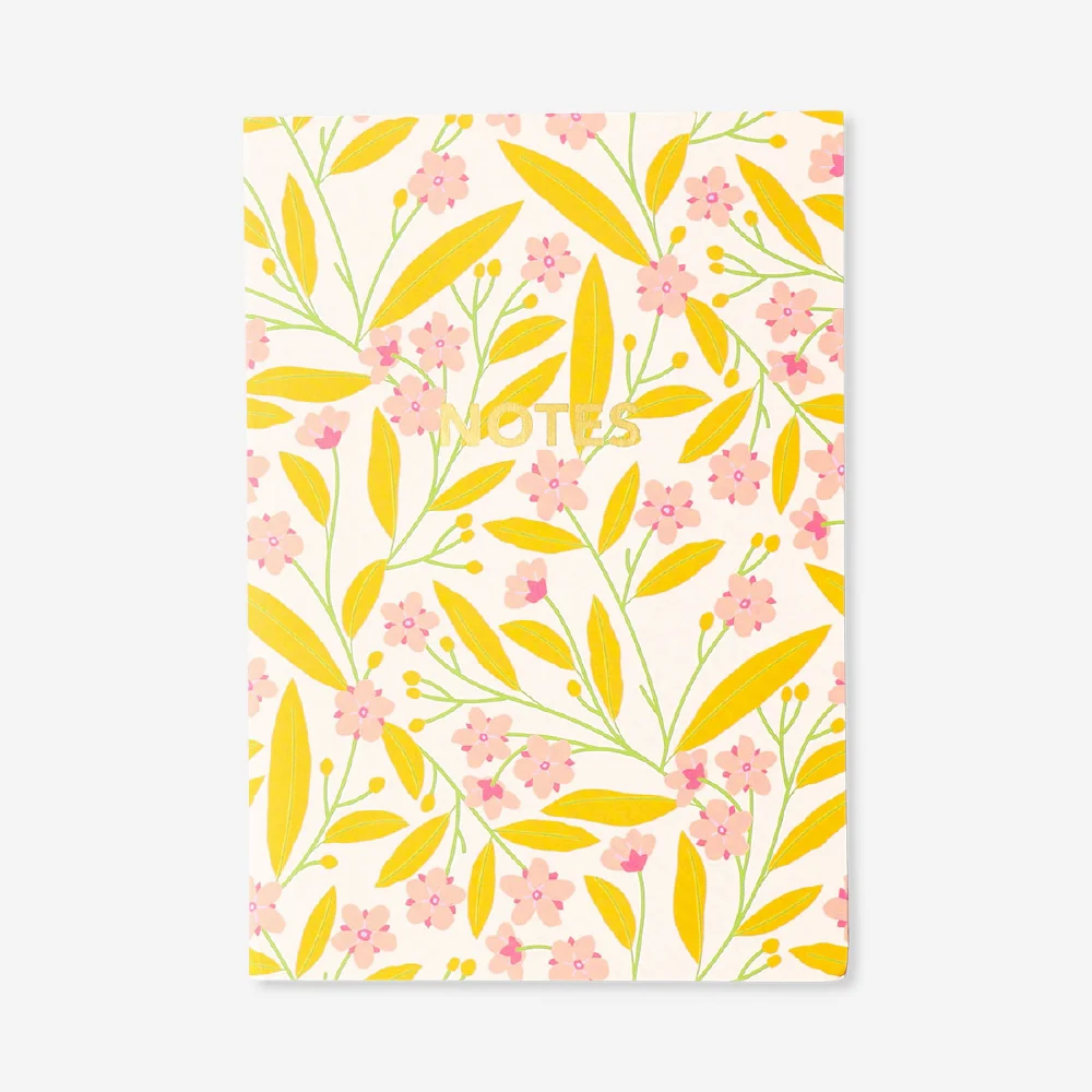 A5 floral planner