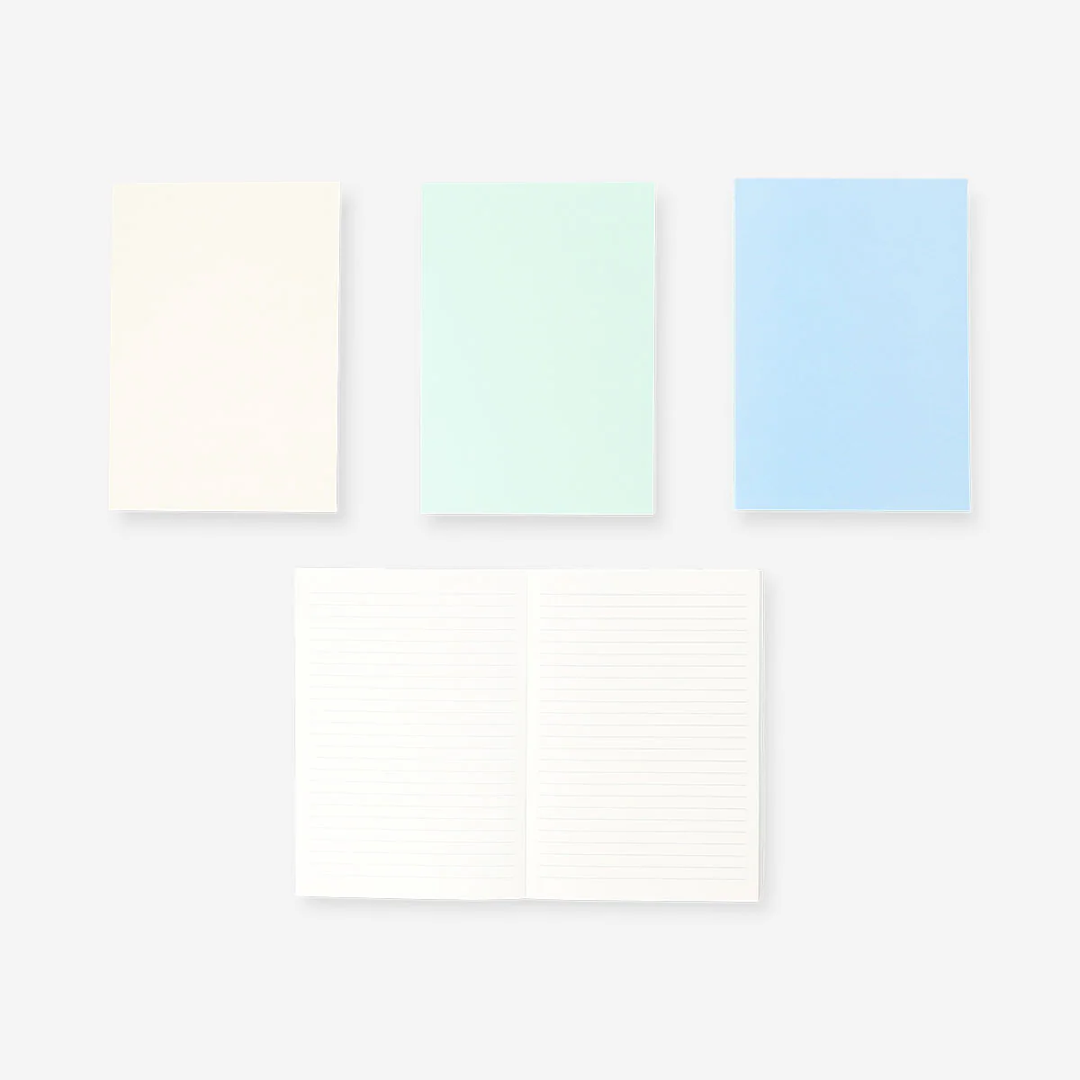 A5 solid colour notebooks - 4 pcs - Image 2