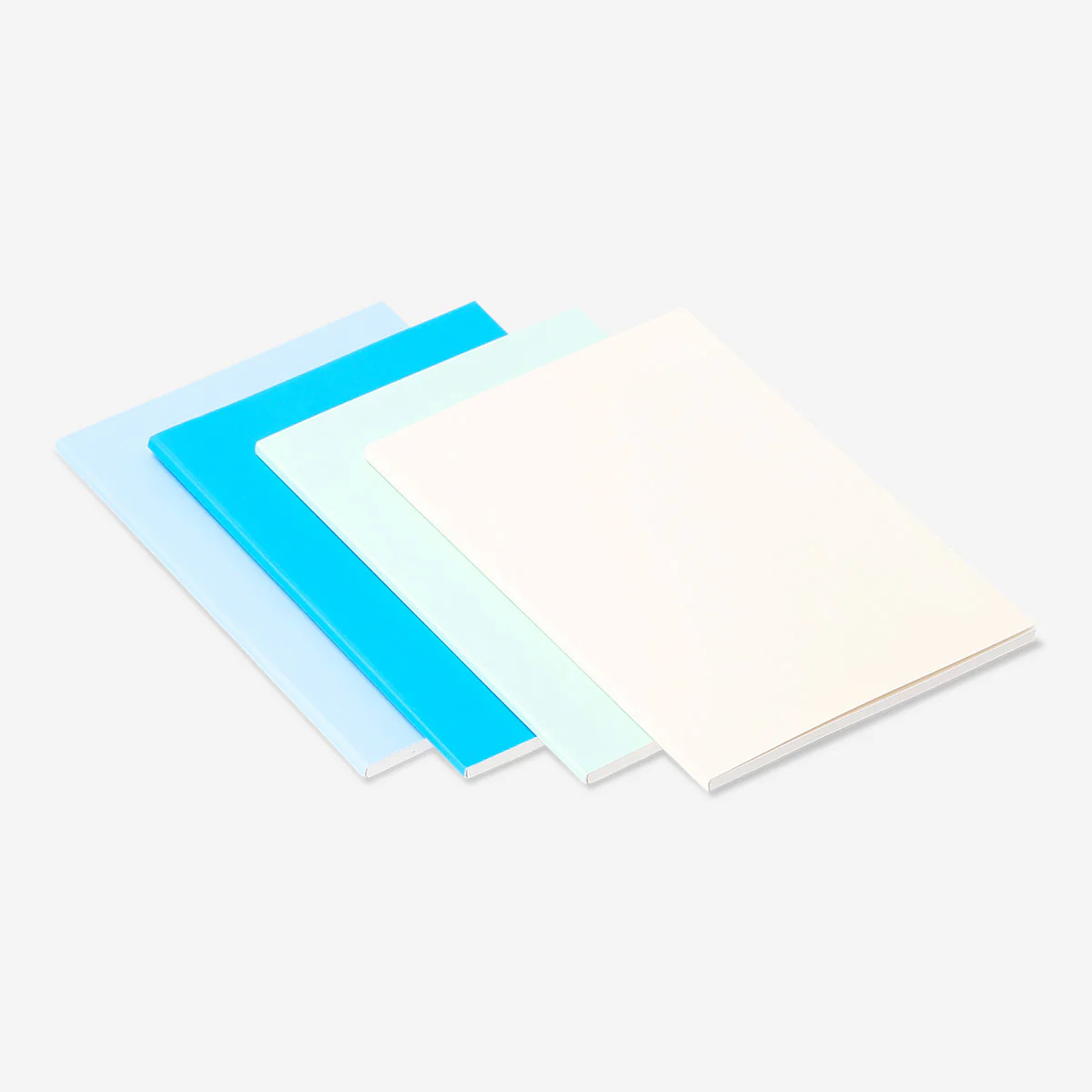 A6 solid colour notebooks - 4 pcs - Image 3