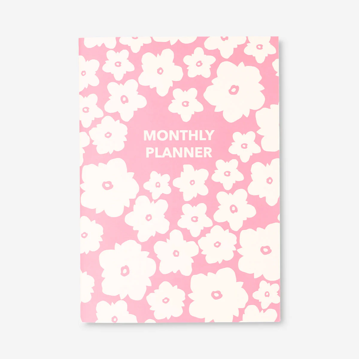 B5 floral monthly planner