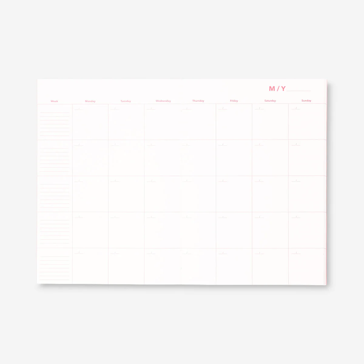 B5 floral monthly planner - Image 2
