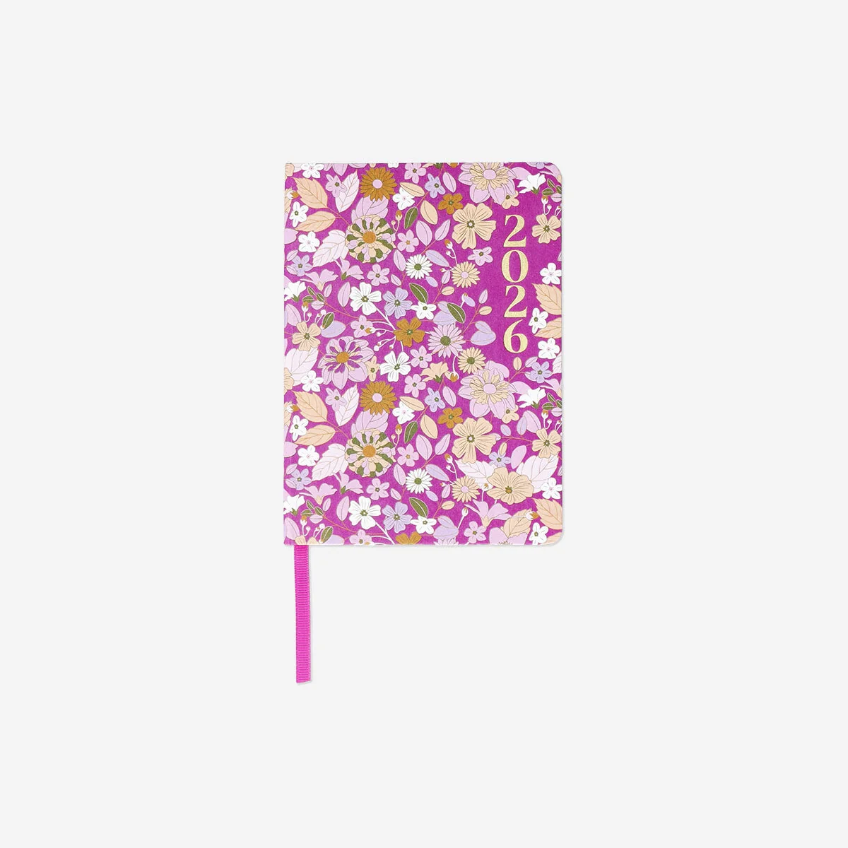 B6 Floral weekly diary 2026 - English