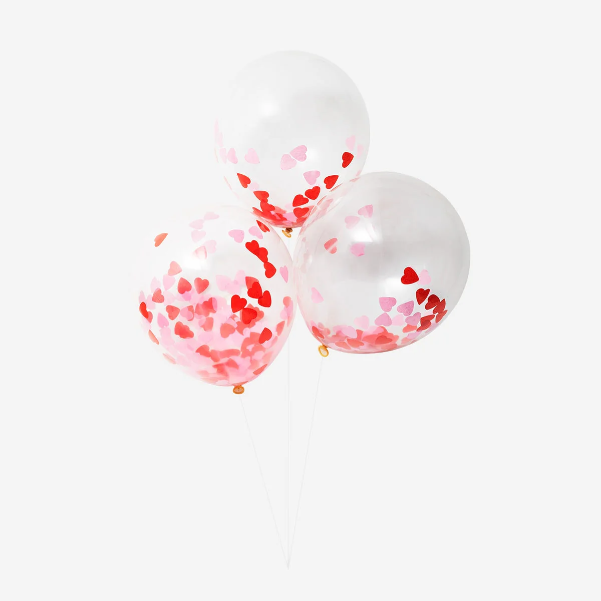 Ballons with confetti. 6 pcs - Image 2