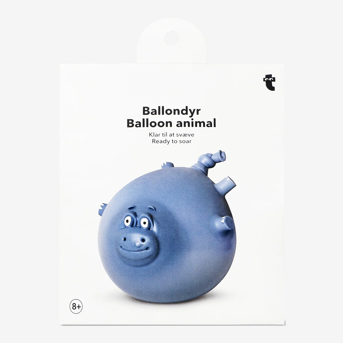 Balloon animal - Blue hippo - Image 3
