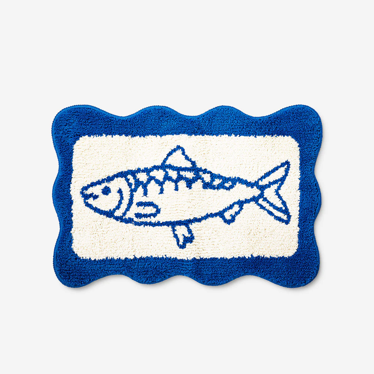 Bath mat with fish motif - 40x60 cm - Image 2