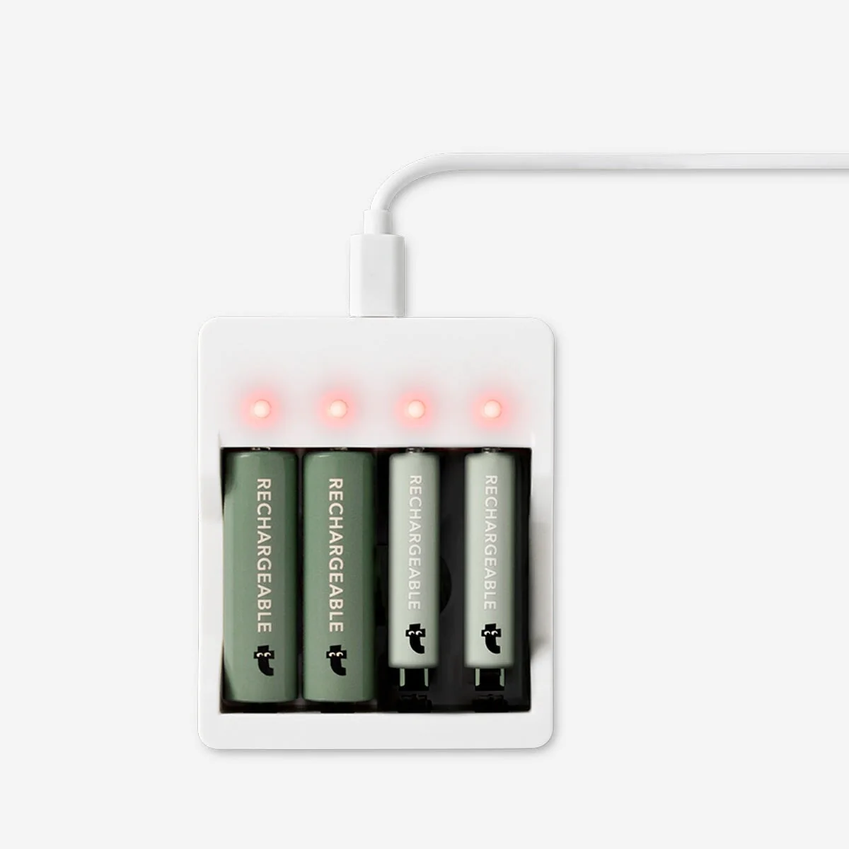 Battery charger. With rechargeable batteries - Image 2