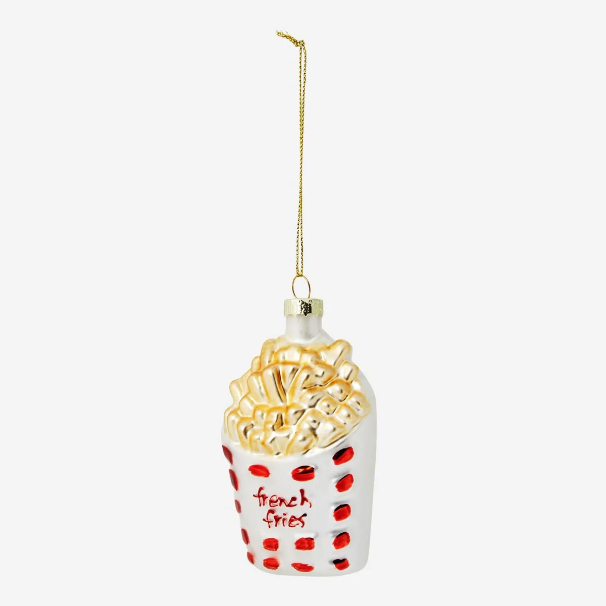 Christmas bauble. French fries - Image 2