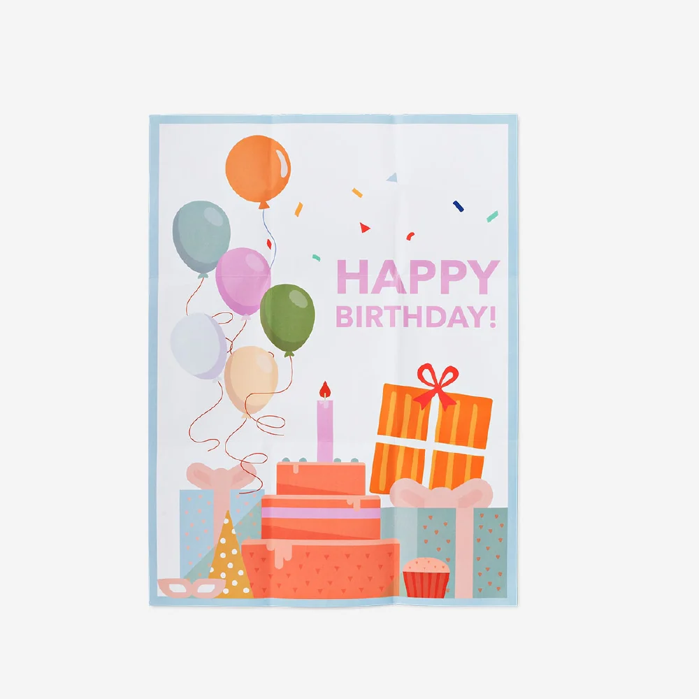 Birthday card - Happy birthday poster