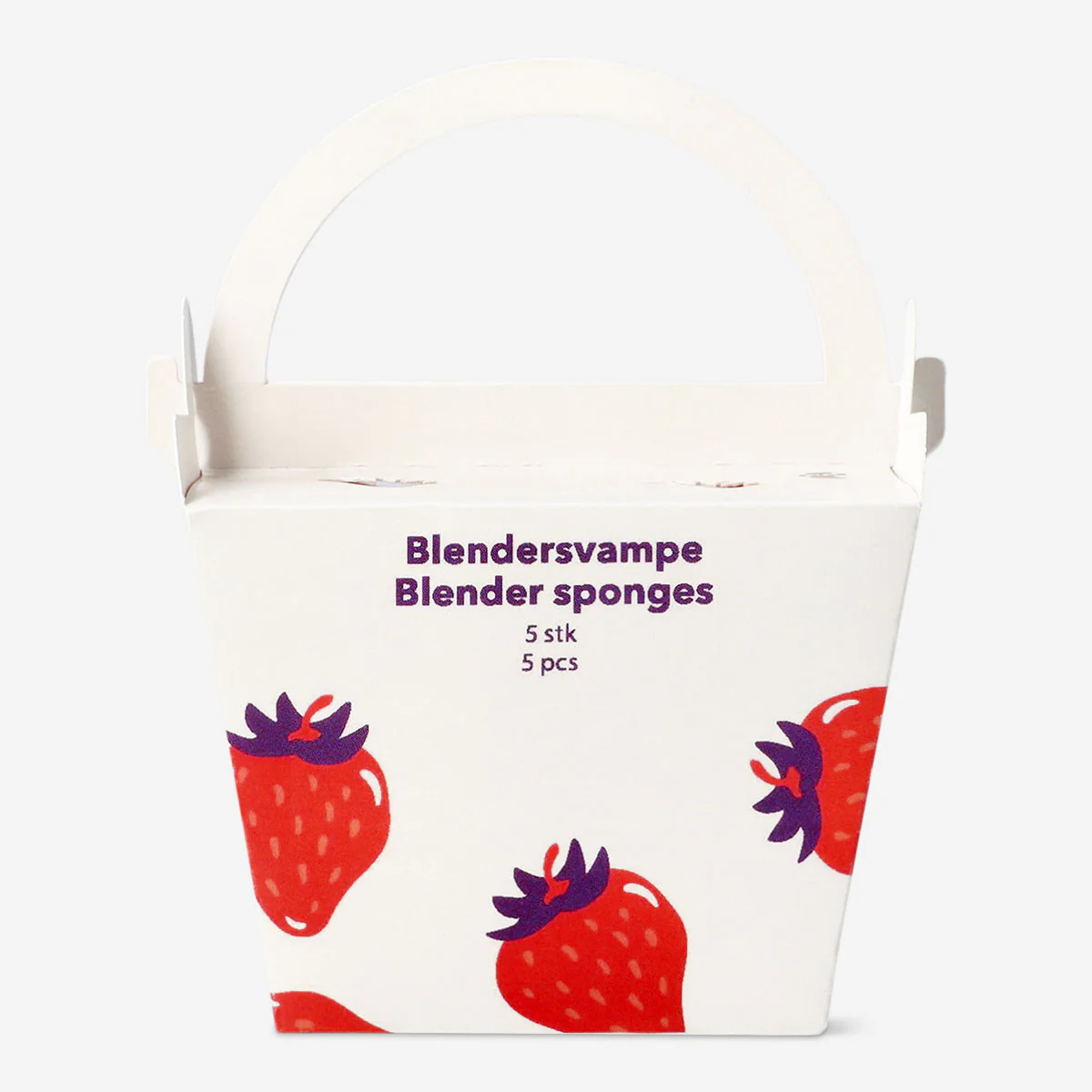 Blender sponges for makeup in strawberry box - Image 3