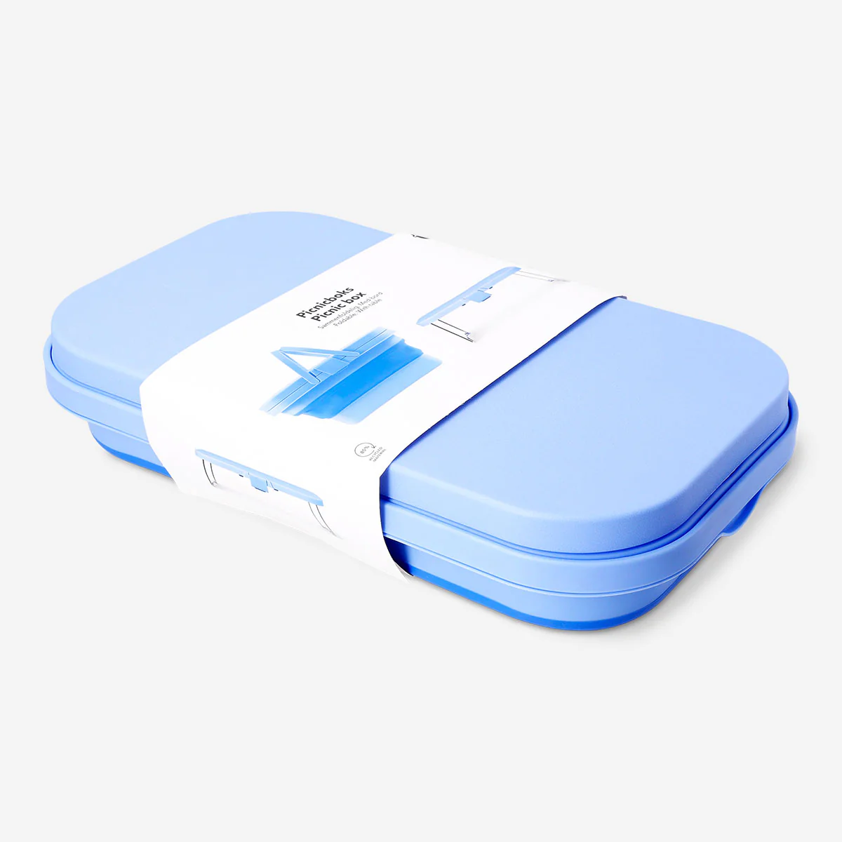 Blue foldable picnic box with table - Image 3