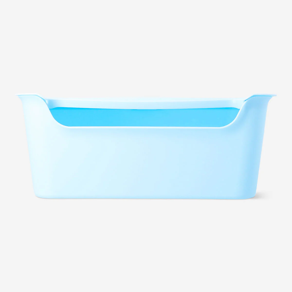 Blue storage box with lid - 26x40 cm - Image 3