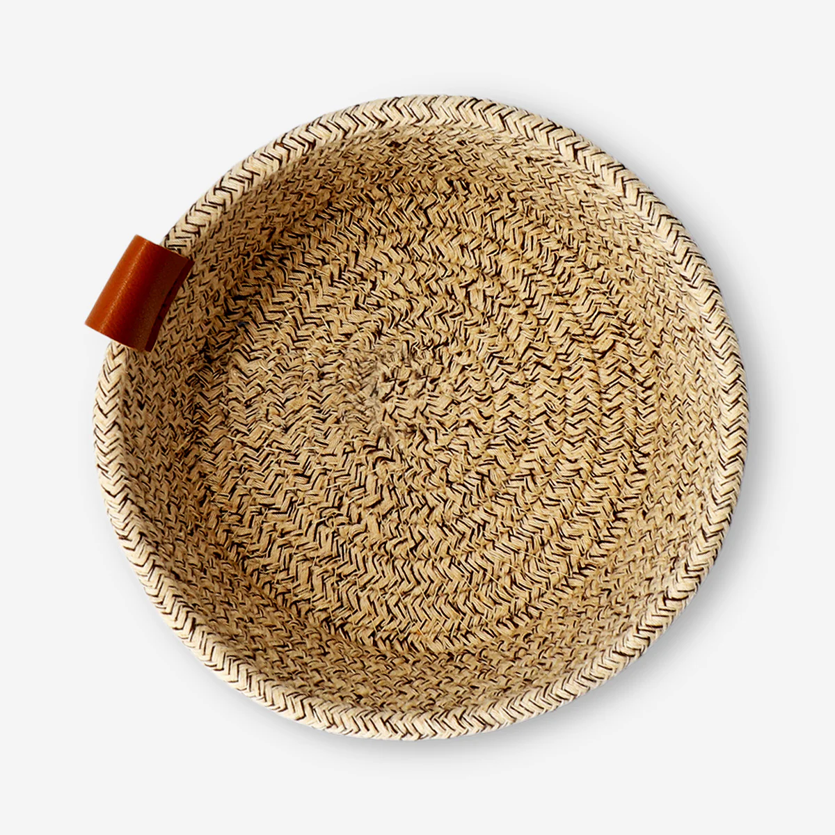 Brown rope basket - 15 cm - Image 3