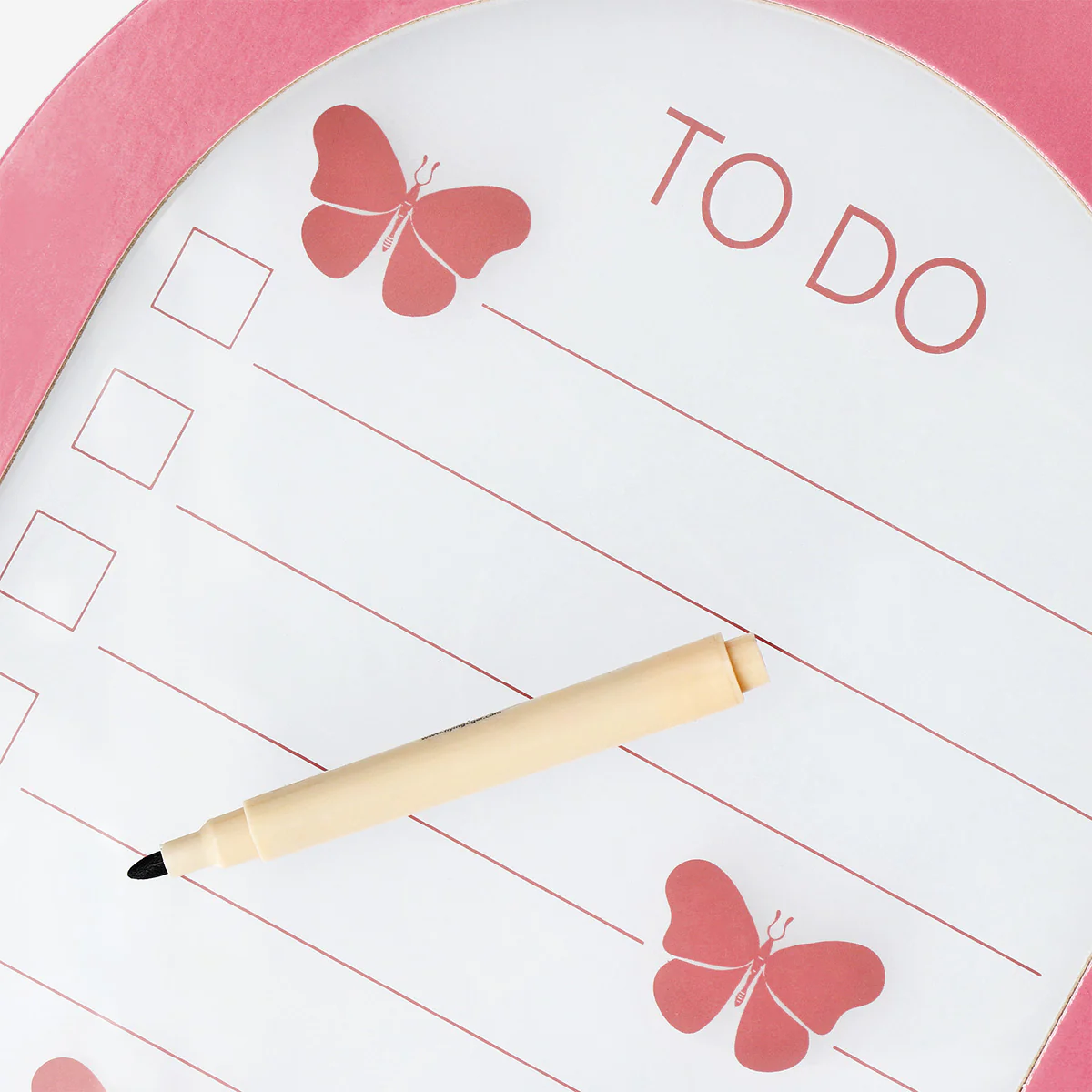 Butterfly glass planner board with marker - Image 4