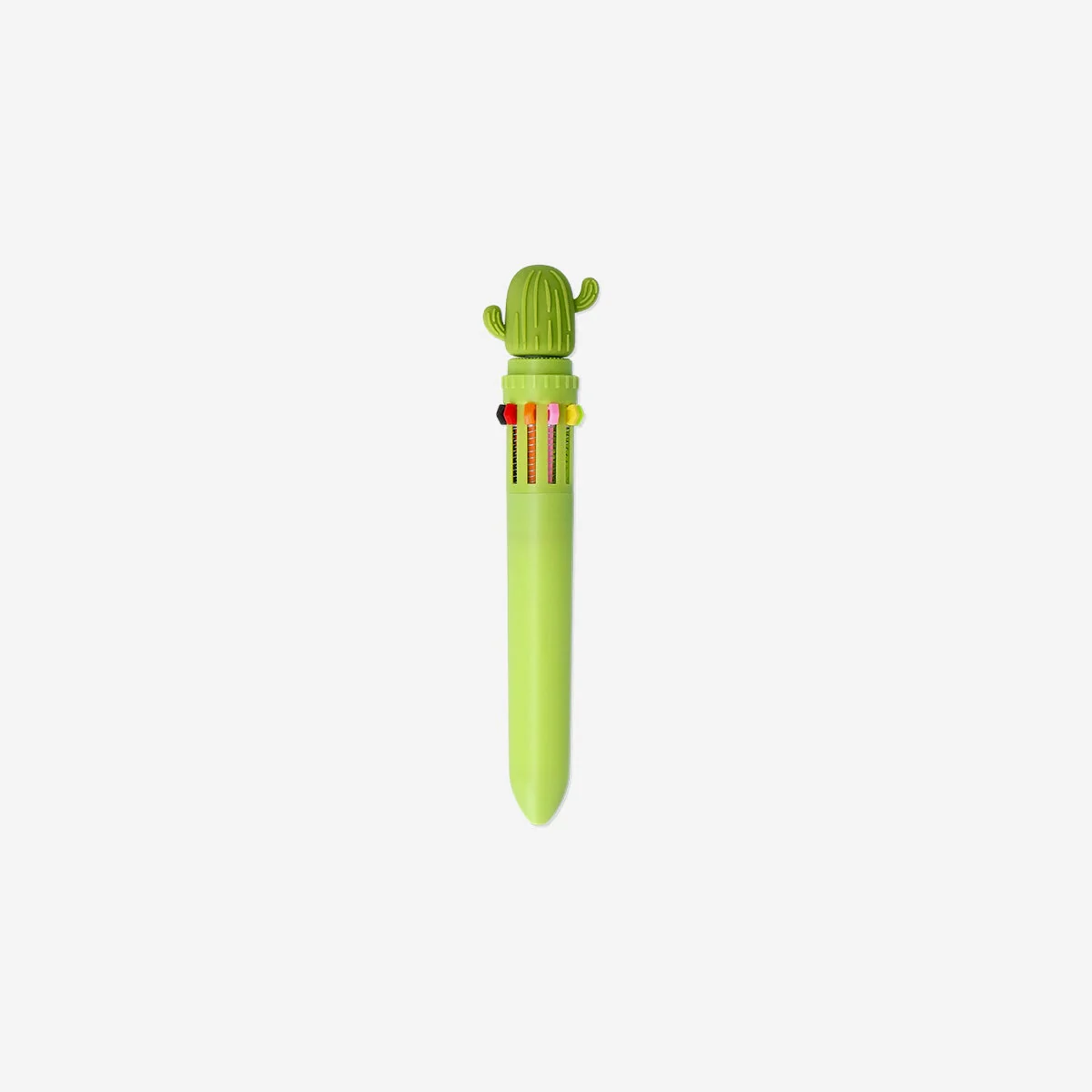 Cactus ballpoint pen - Multi coloured ink