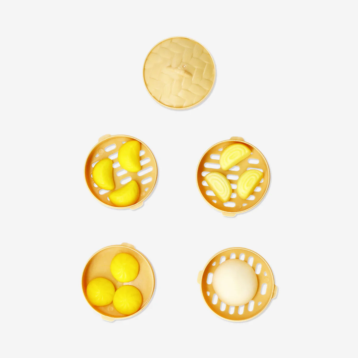 Candy dumplings in steamer basket - Image 2