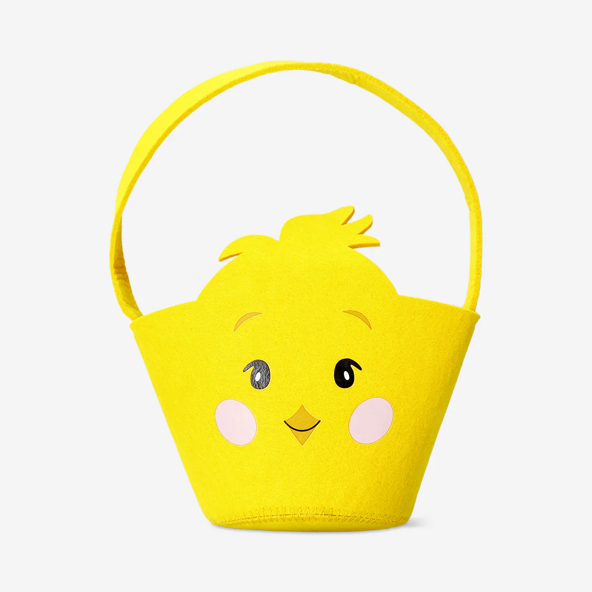 Candy mix in Easter chicken felt basket - Image 3