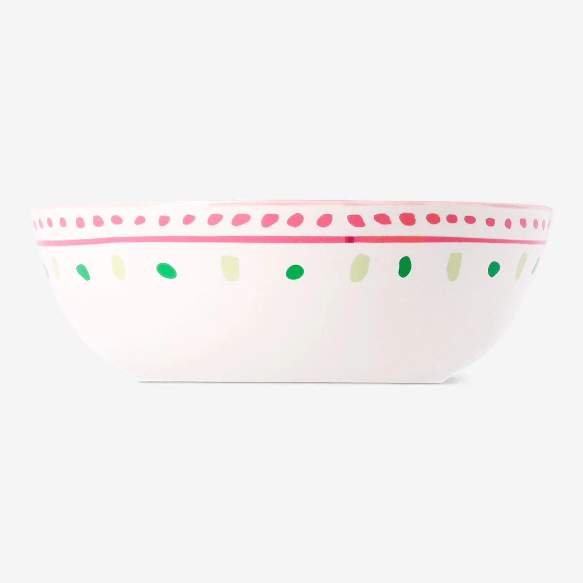 Ceramic bowl with dots and seashell - 15 cm - Image 2