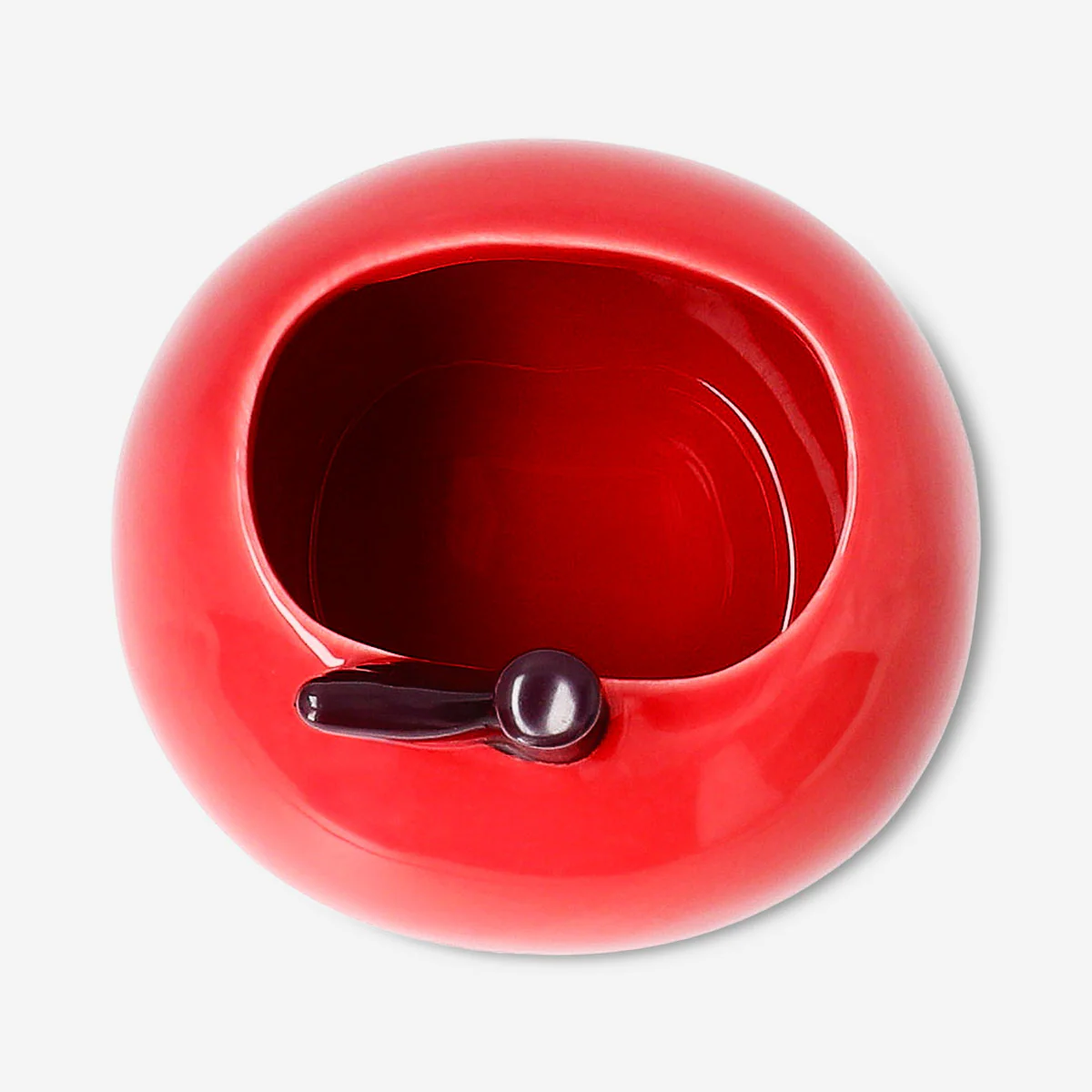 Ceramic pencil holder as red apple - Image 3