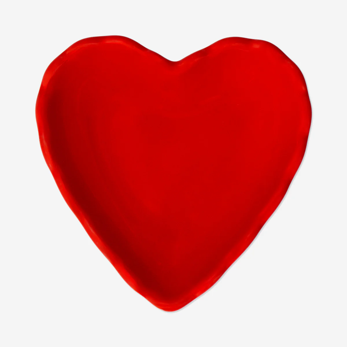 Ceramic red heart bowl - 10 cm - Image 2