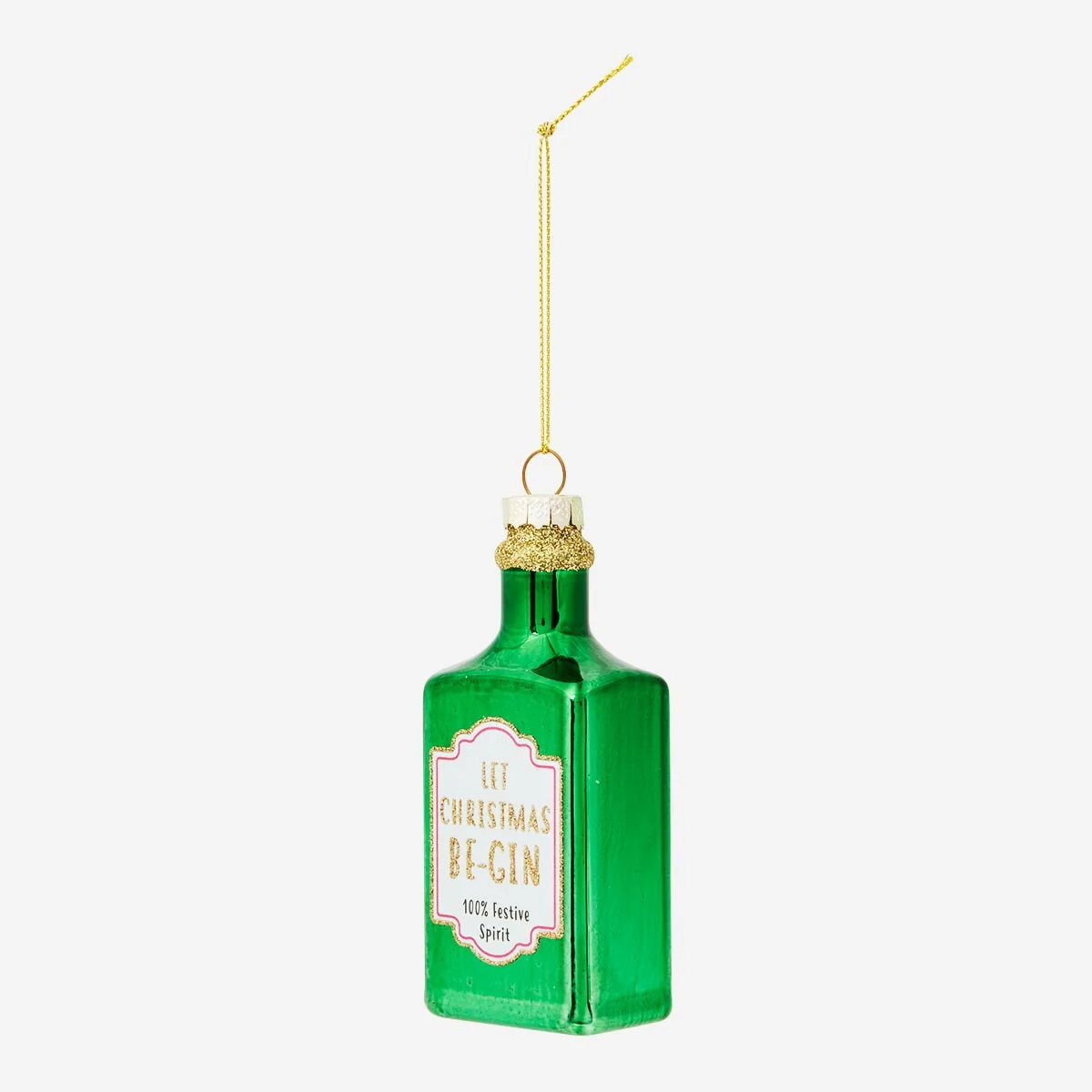 Christmas bauble - Gin bottle - Image 2