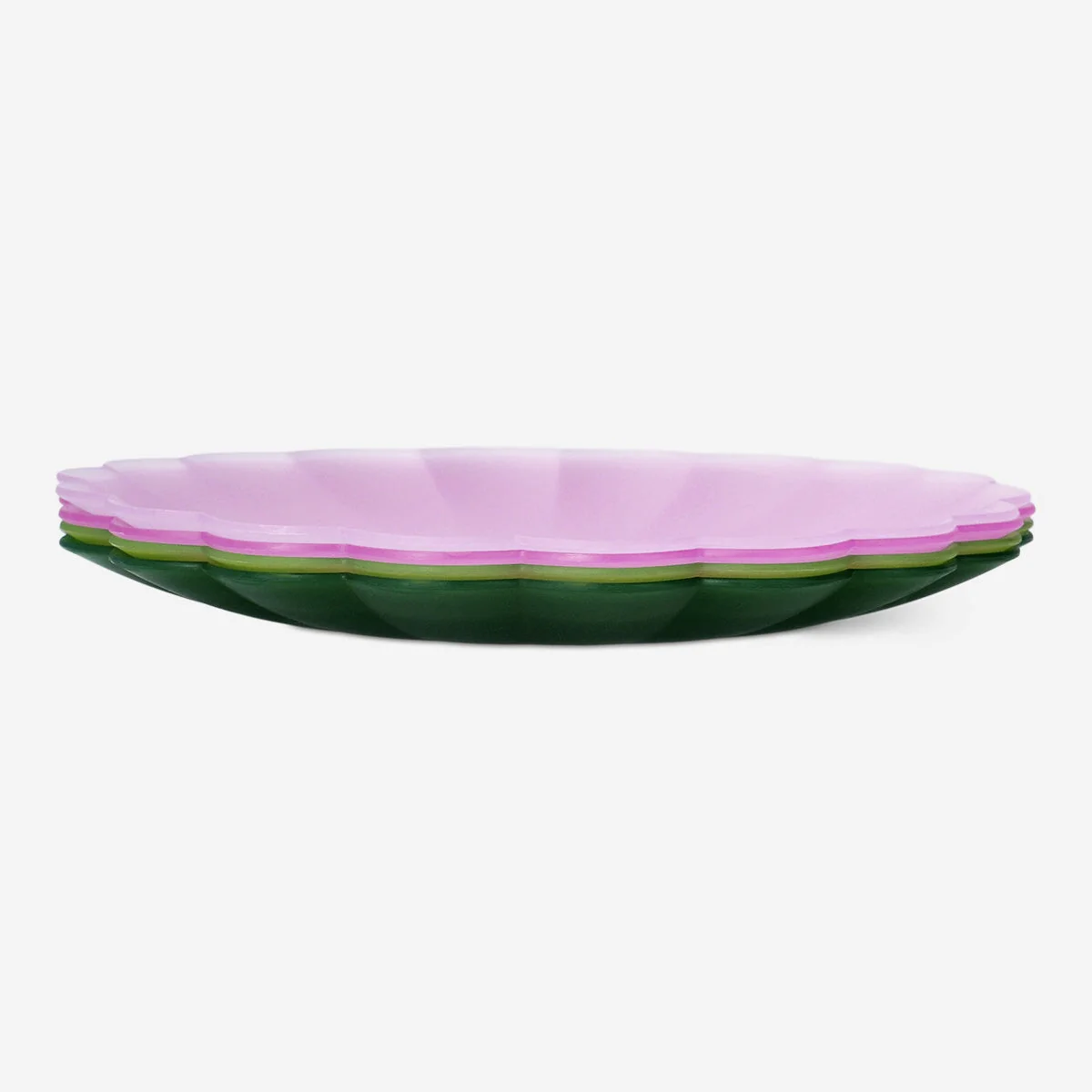 Reusable colourful plates - 4 pcs - Image 3
