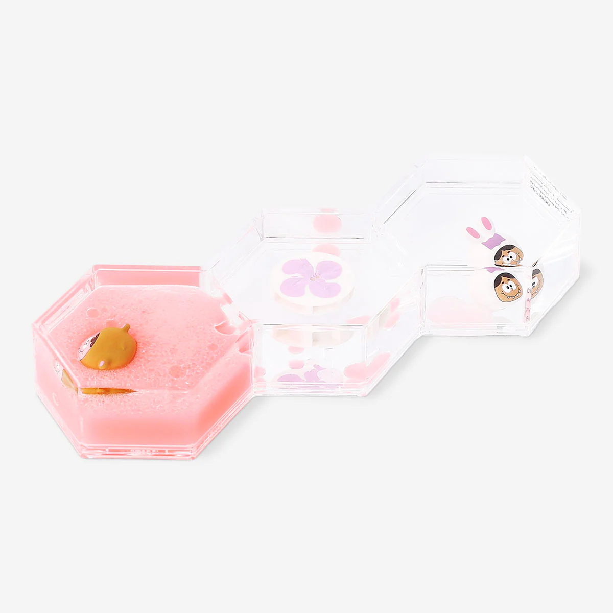 Decorative hourglass with candy monster icons - Image 2