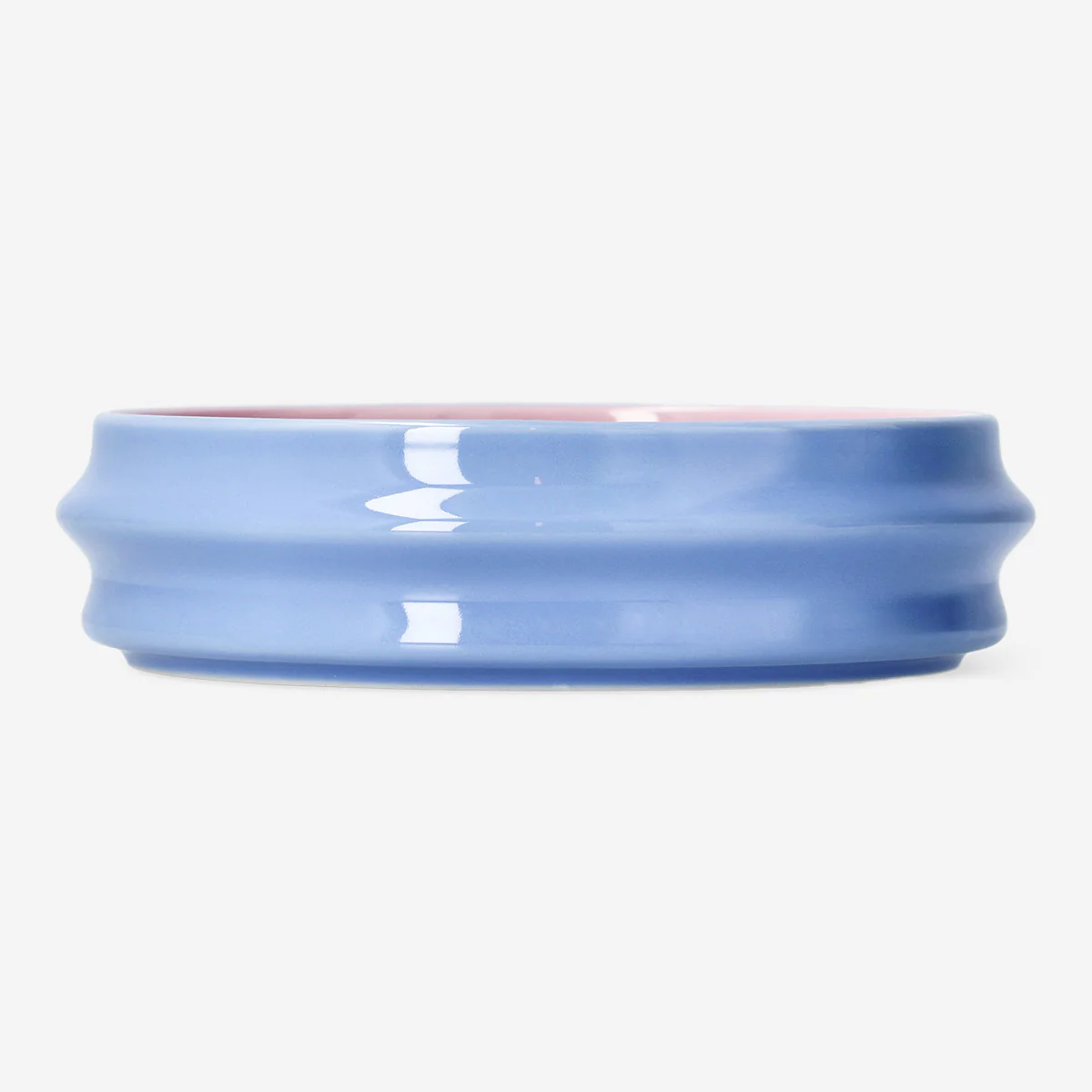 Designer Collection - Blue and pink bowl - 15 cm - Image 2