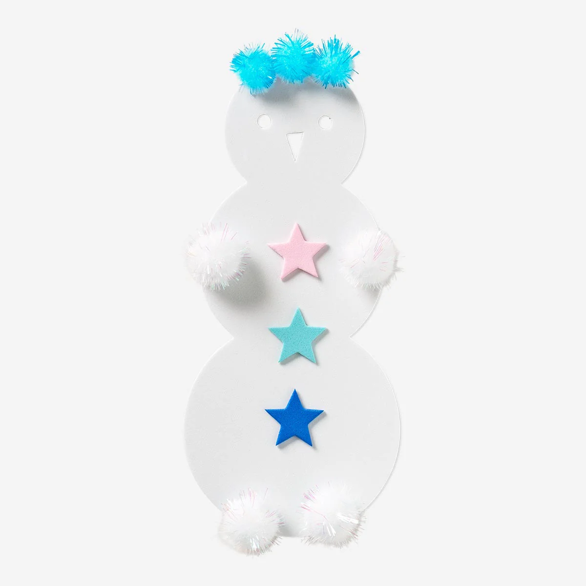 DIY decoration. Snowman