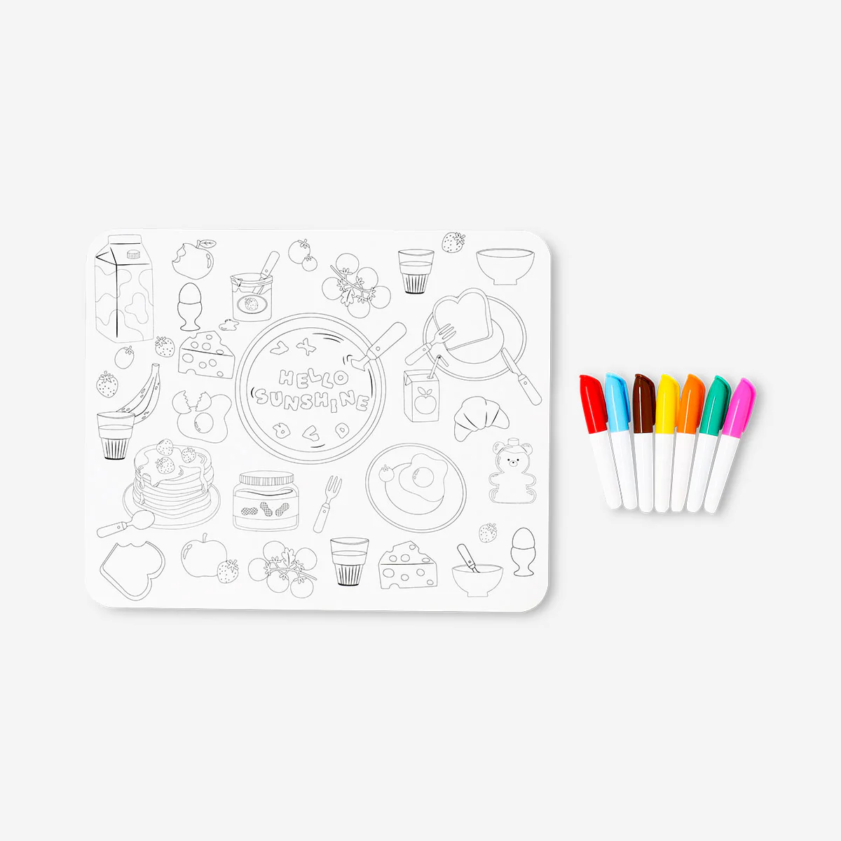 DIY placemat with markers - 30x25 cm - Image 2