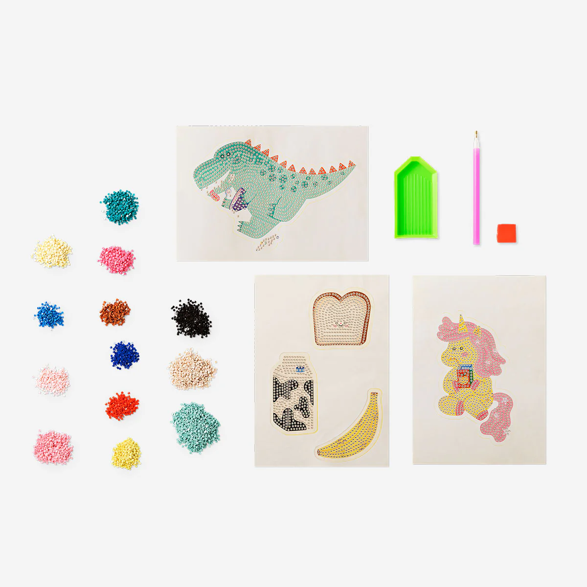 DIY rhinestone stickers - 5 pcs - Image 2