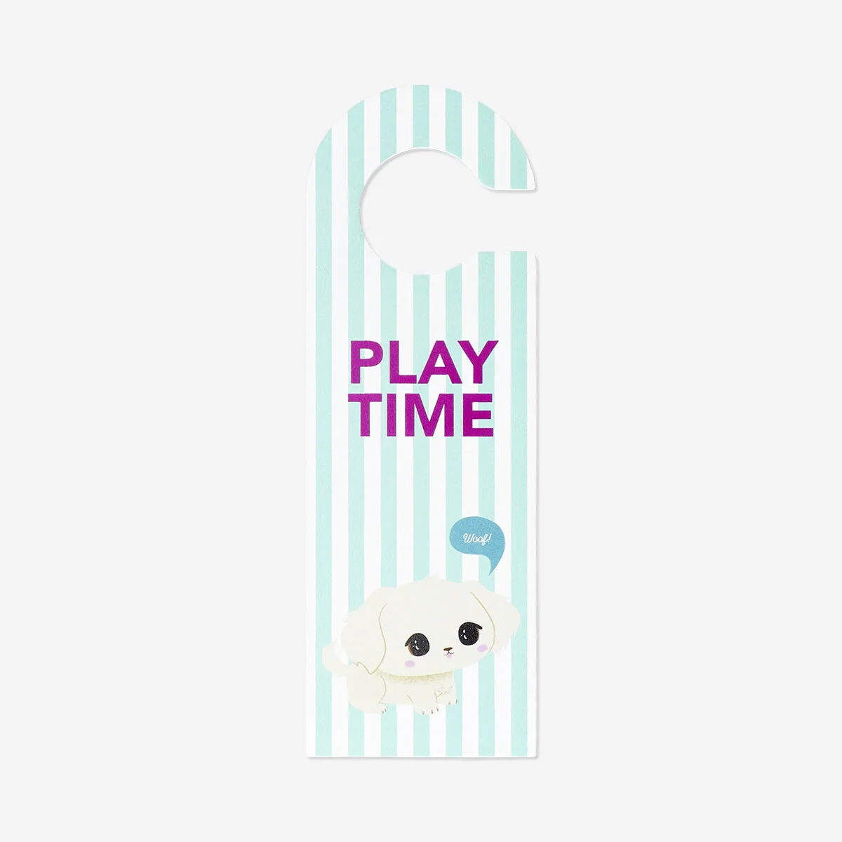 Sleep time door sign - 25 cm - Image 2