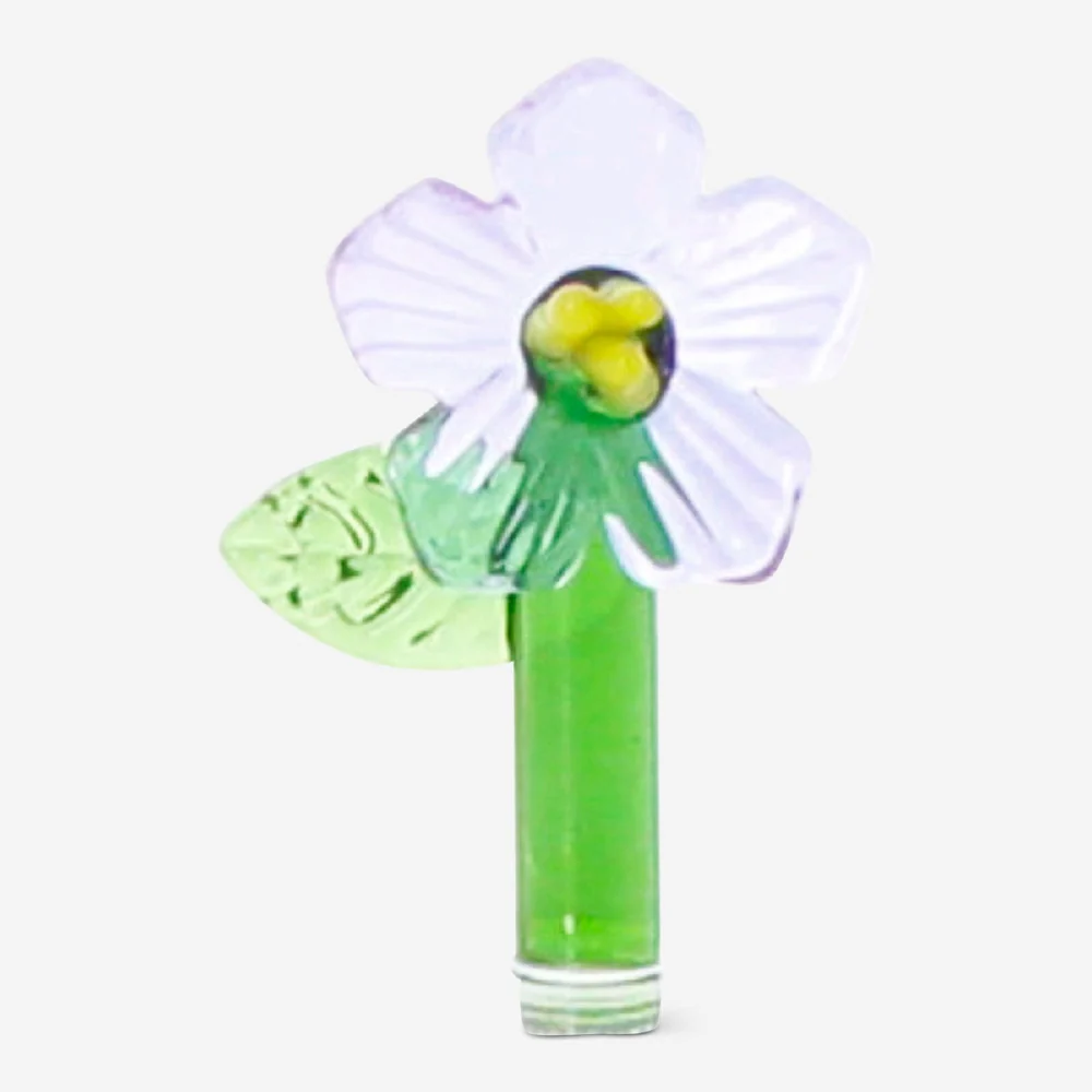 Drinking glasss with flower inside - 350 ml - Image 2
