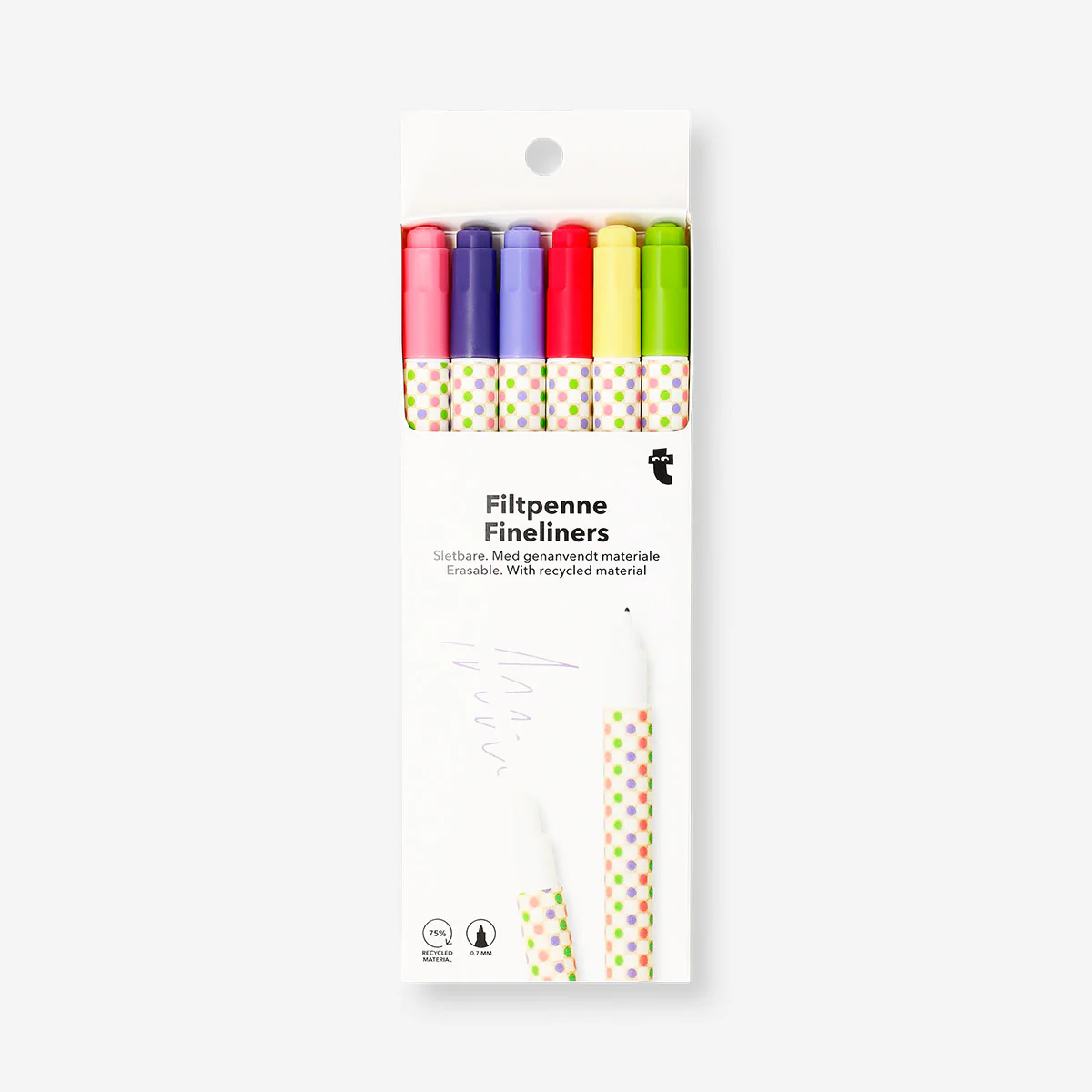 Erasable fineliners - 6 pcs - Image 2