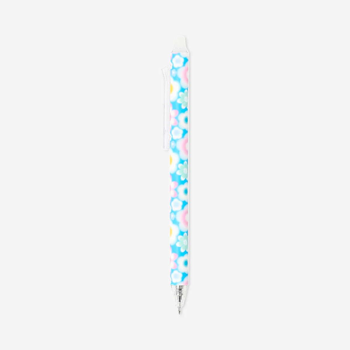 Erasable gel ink pen - Blue flowers
