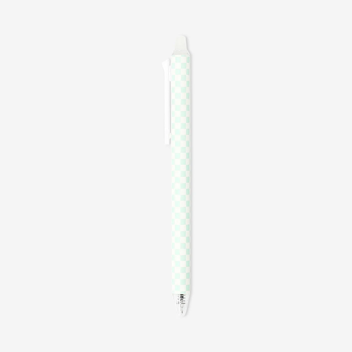 Erasable gel ink pen - Green checks