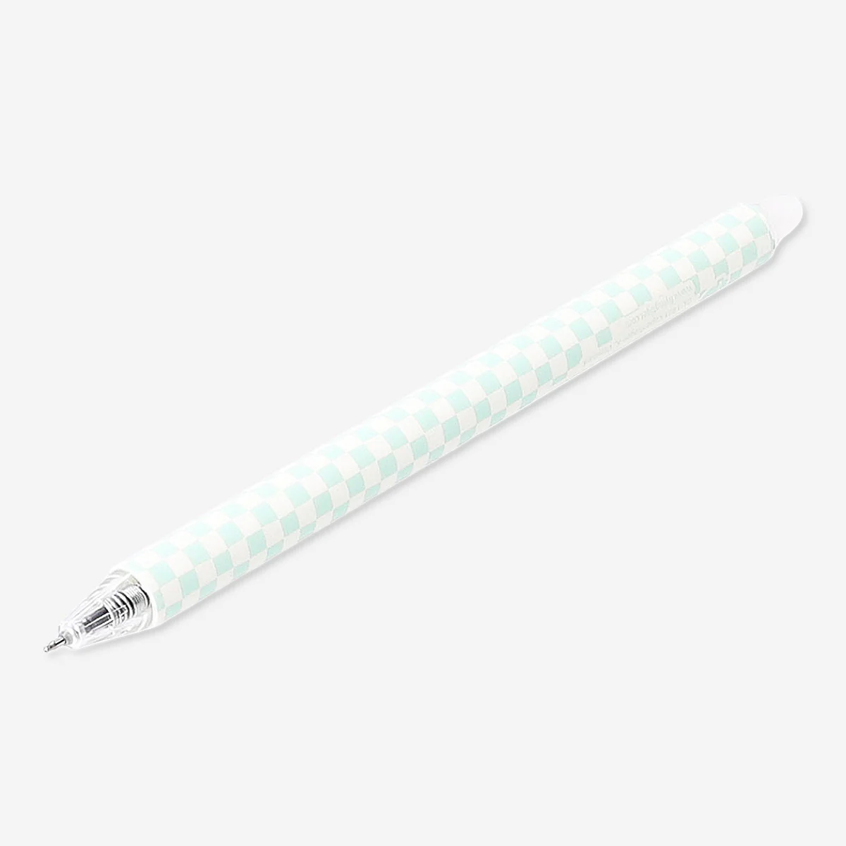 Erasable gel ink pen - Green checks - Image 2