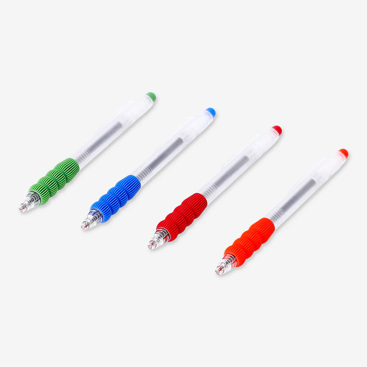 Erasable pens with black refills - 4 pcs