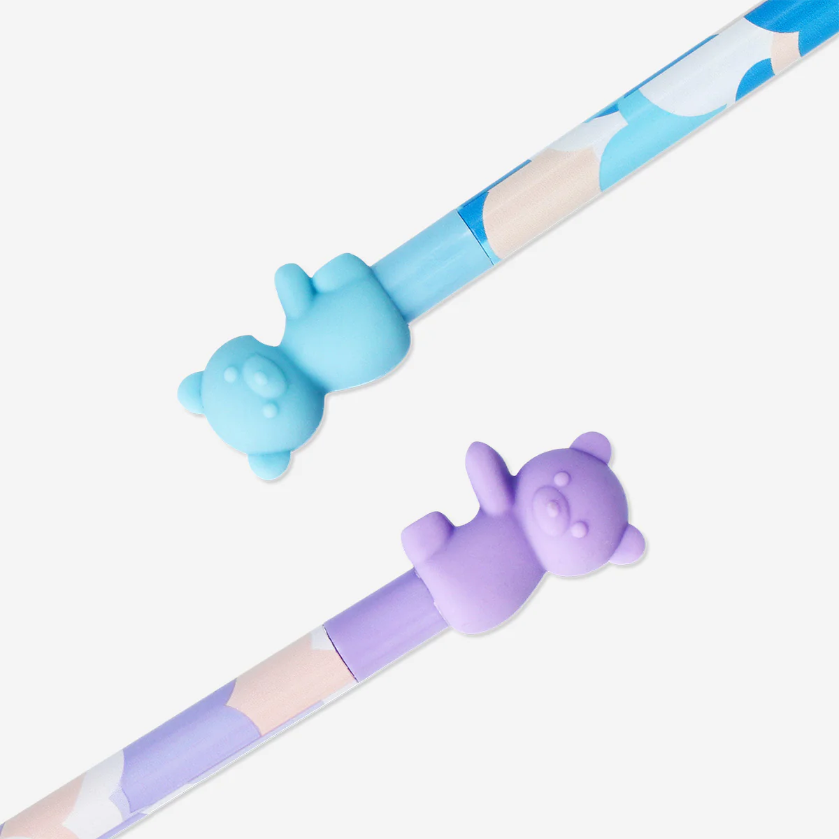 Erasable pens with hugging bears - 2 pcs - Image 3