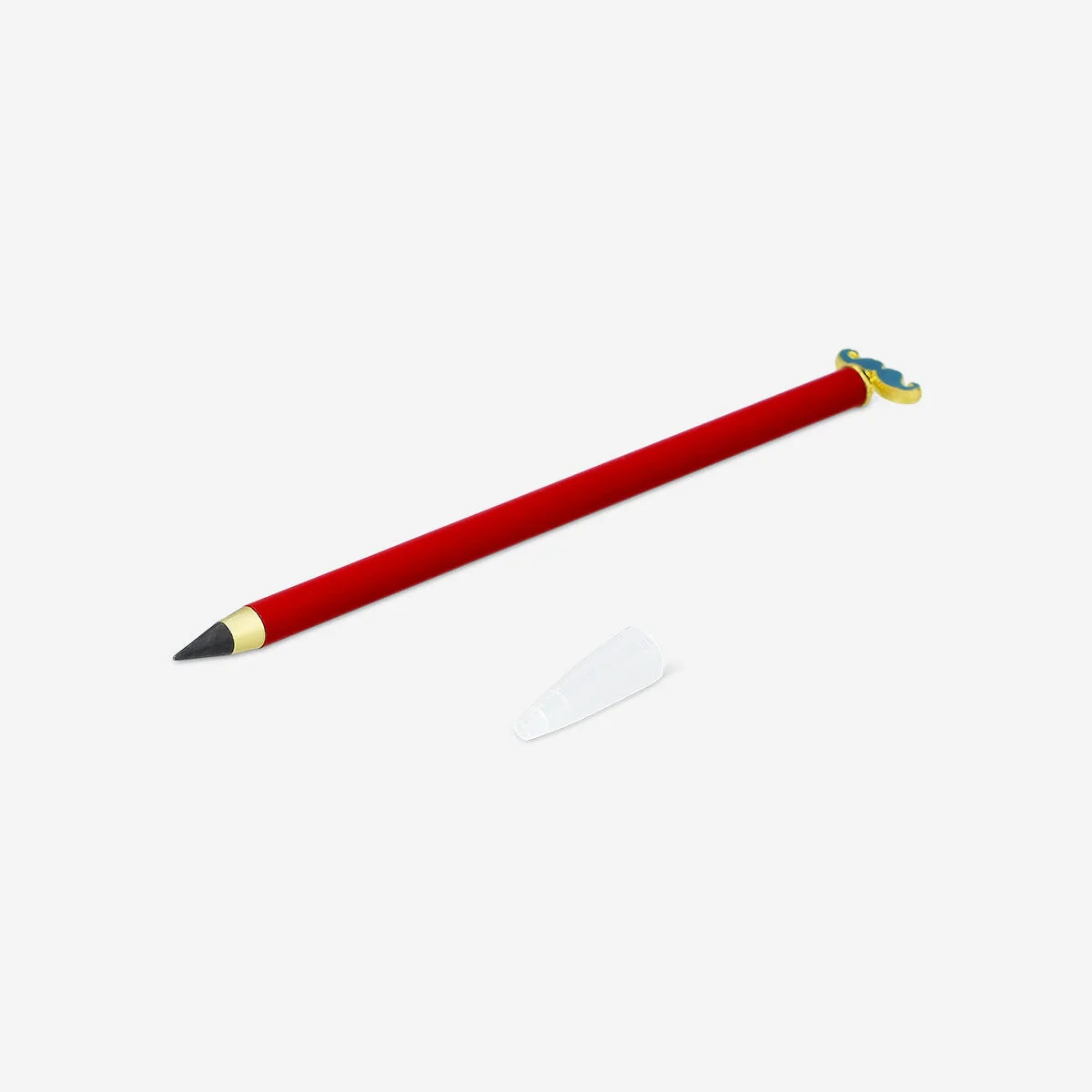 Everlasting pencil with moustache topper - Image 2