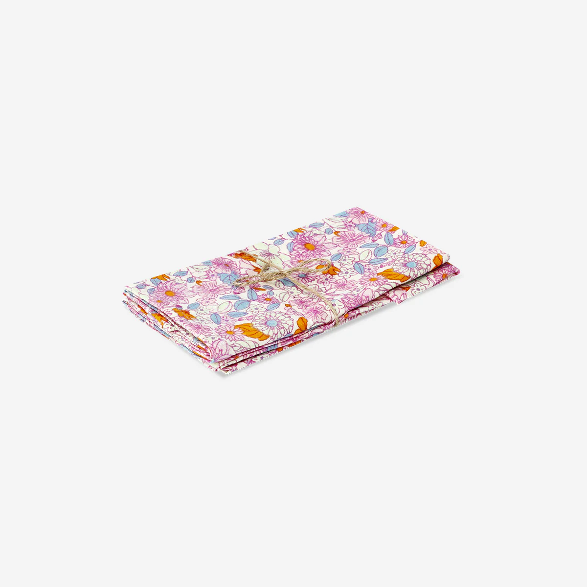 Fabric napkin in floral - 2 pcs - Image 3