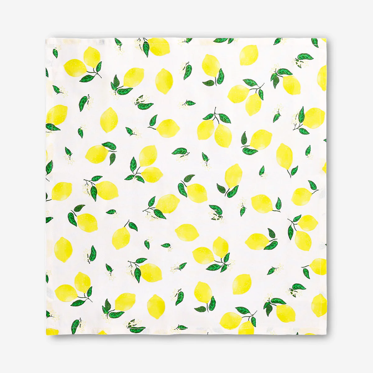 Fabric napkins with lemon print - 2 pcs - Image 2