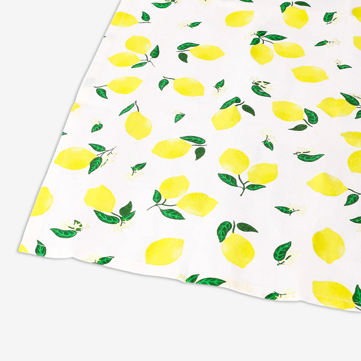 Fabric napkins with lemon print - 2 pcs - Image 3