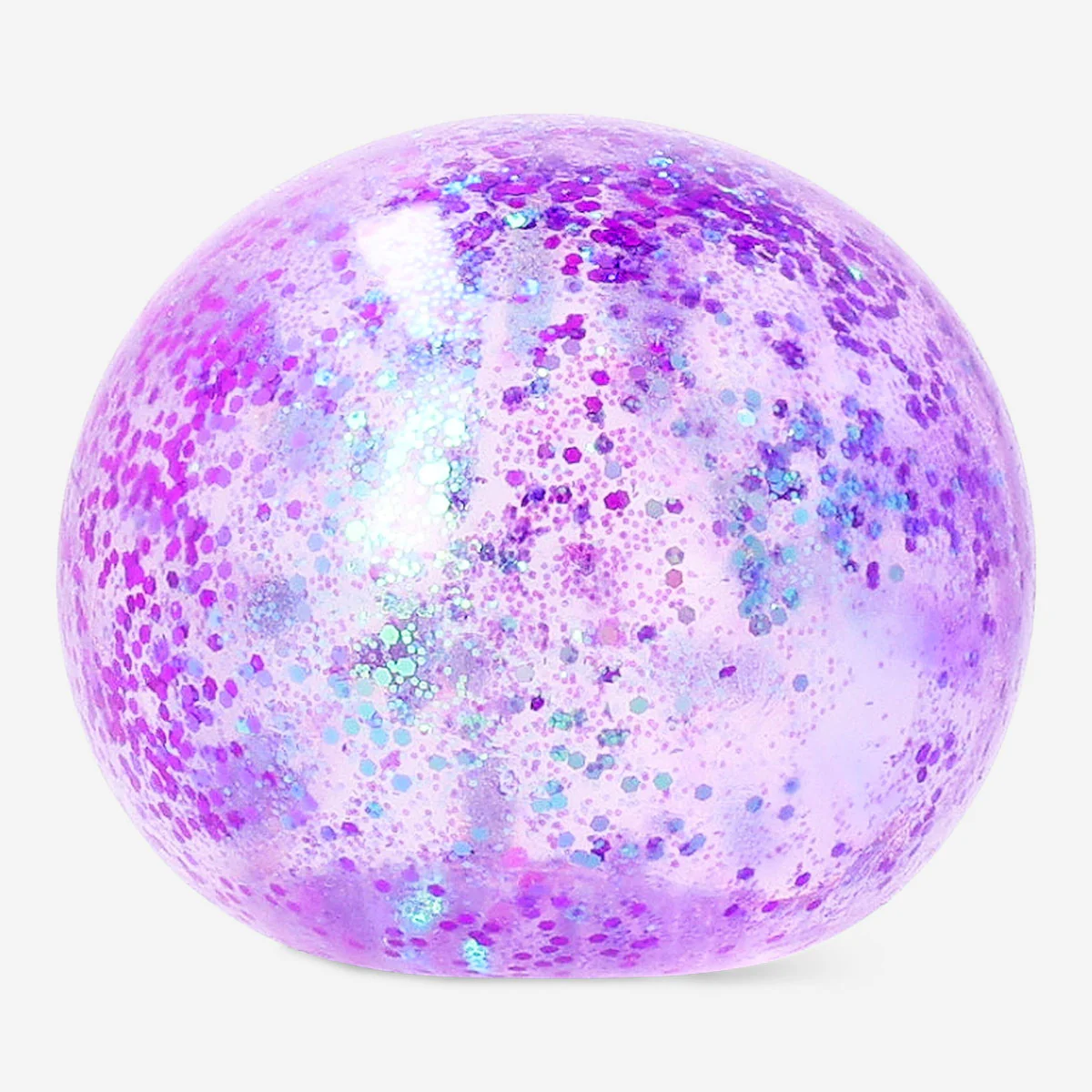 Fidget ball - Purple glitter - Image 3
