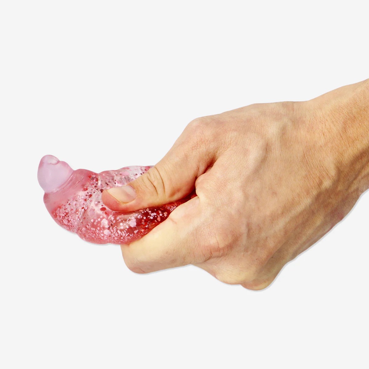 Fidget toy - Pink croissant - Image 2
