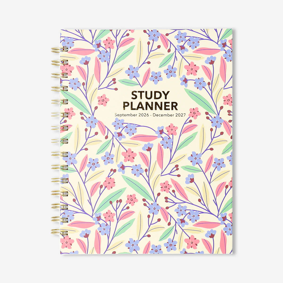 Floral study planner - English