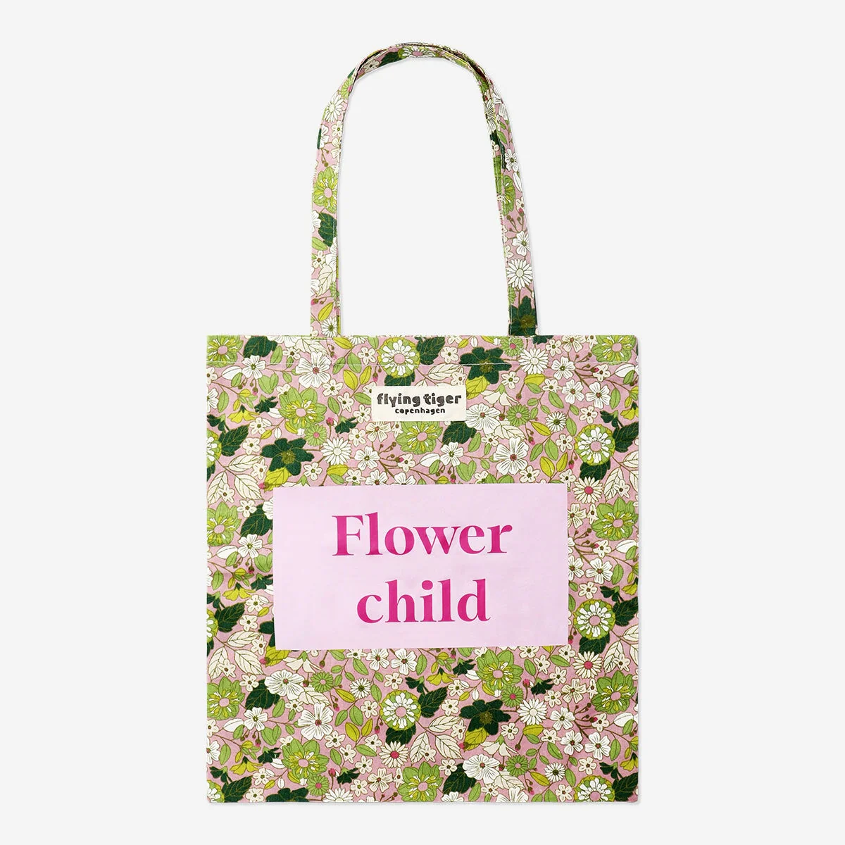 Flower child tote bag