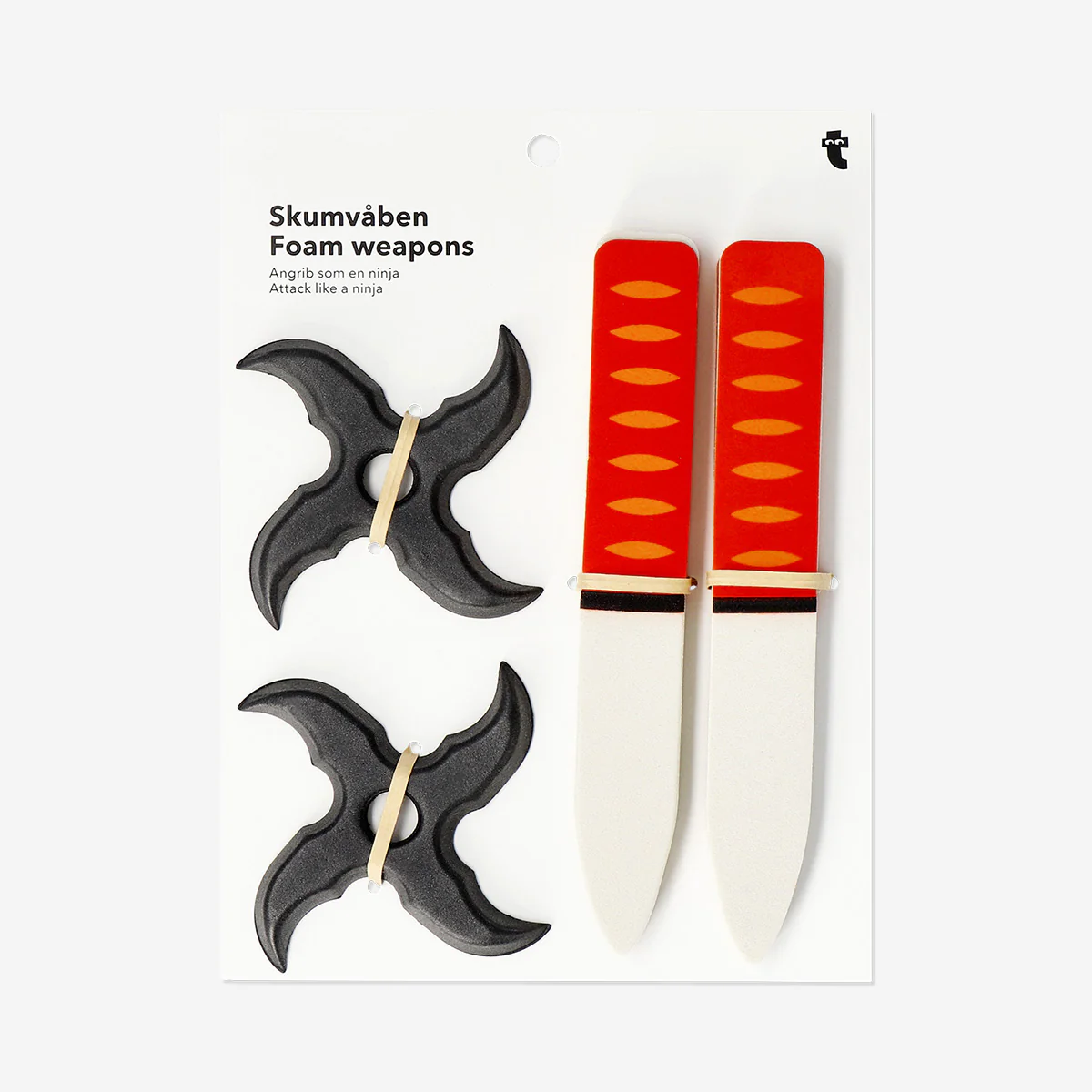 Foam ninja accessories- 4 pcs - Image 3