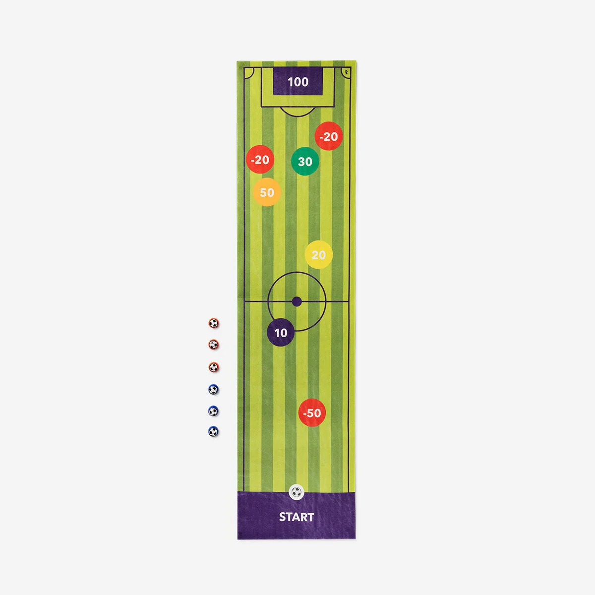 Foldable football set