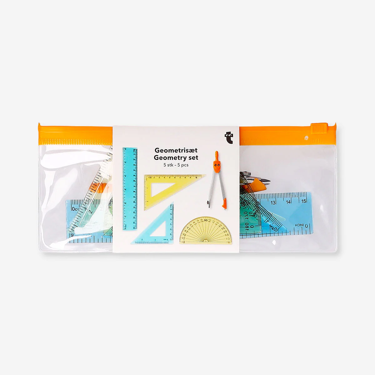Geometry set - 5 pcs - Image 2